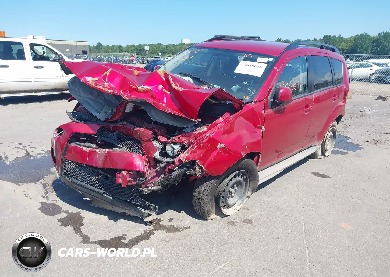 2013 Mitsubishi Outlander Es VIN:JA4AS2AW5DU001795 - 2
