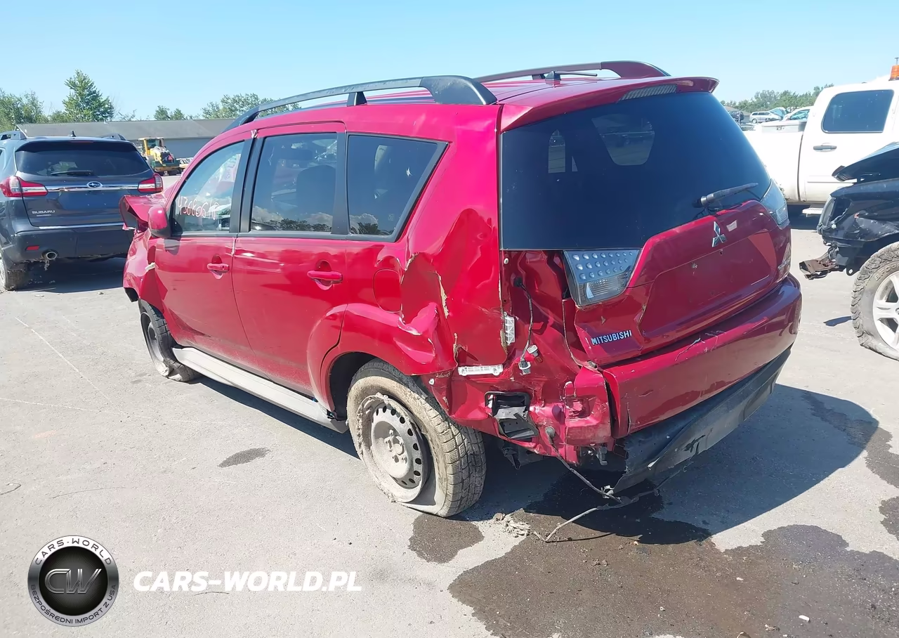 2013 Mitsubishi Outlander Es VIN:JA4AS2AW5DU001795 - 3