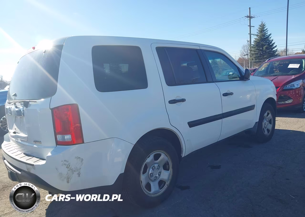 2012 Honda Pilot Lx VIN:5FNYF4H29CB037729 - 4