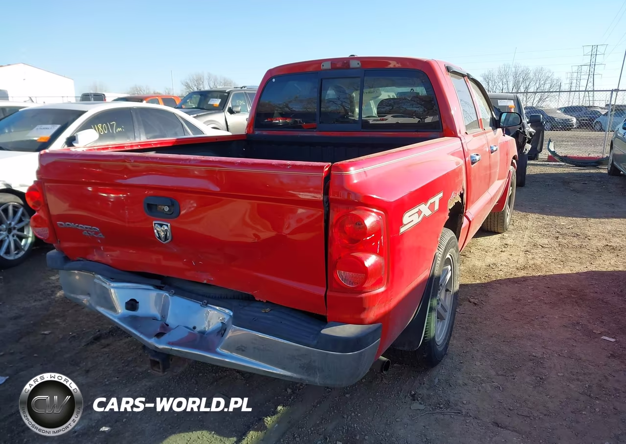 2007 Dodge Dakota St VIN:1D7HW28KX7S269856 - 4