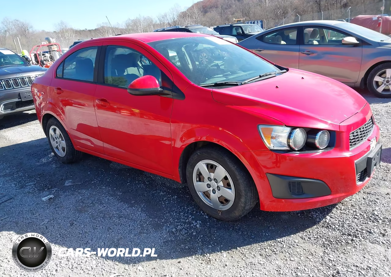 2016 Chevrolet Sonic Ls Manual
