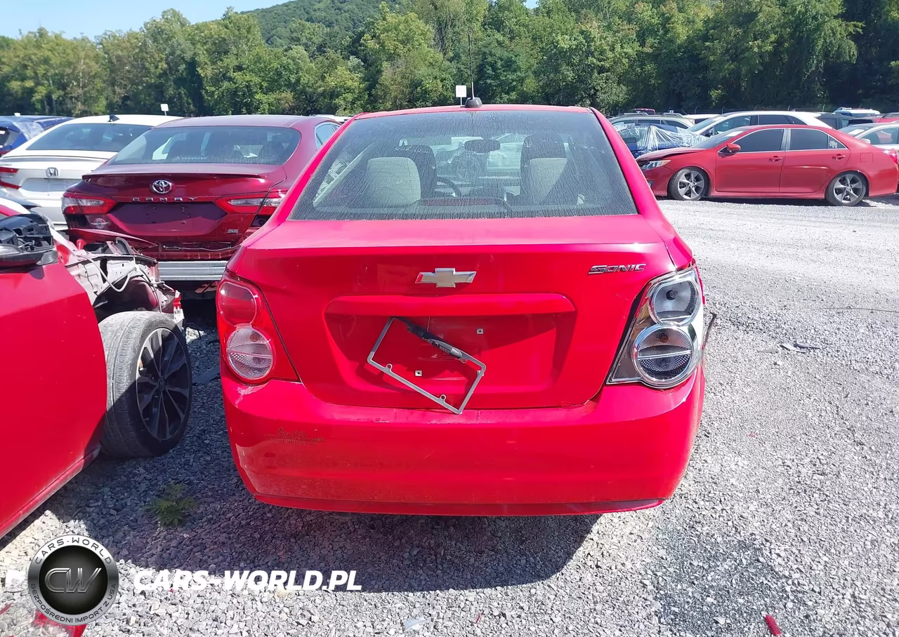 2016 Chevrolet Sonic Ls Manual VIN:1G1JB5SH7G4128309 - 16