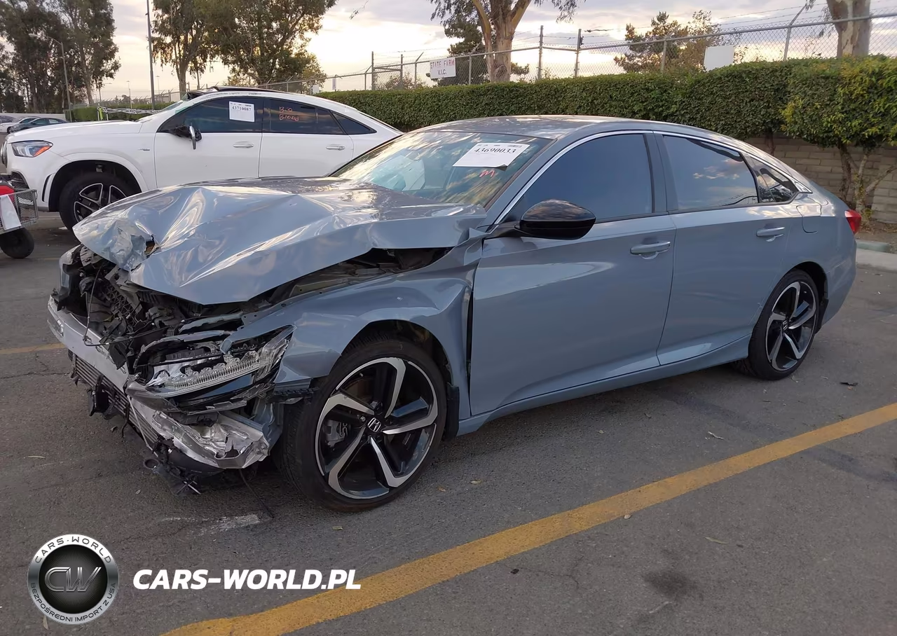 2022 Honda Accord Sport VIN:1HGCV1F36NA064603 - 2