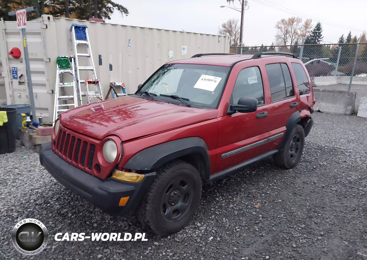 2007 Jeep Liberty Sport VIN:1J4GL48K97W523392 - 2
