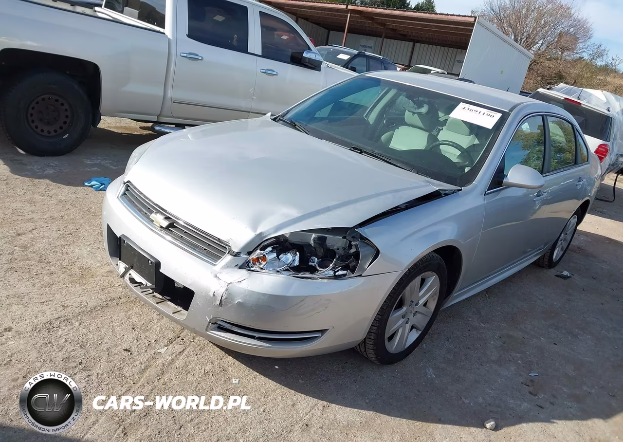 2010 Chevrolet Impala Ls VIN:2G1WA5EK1A1207851 - 2