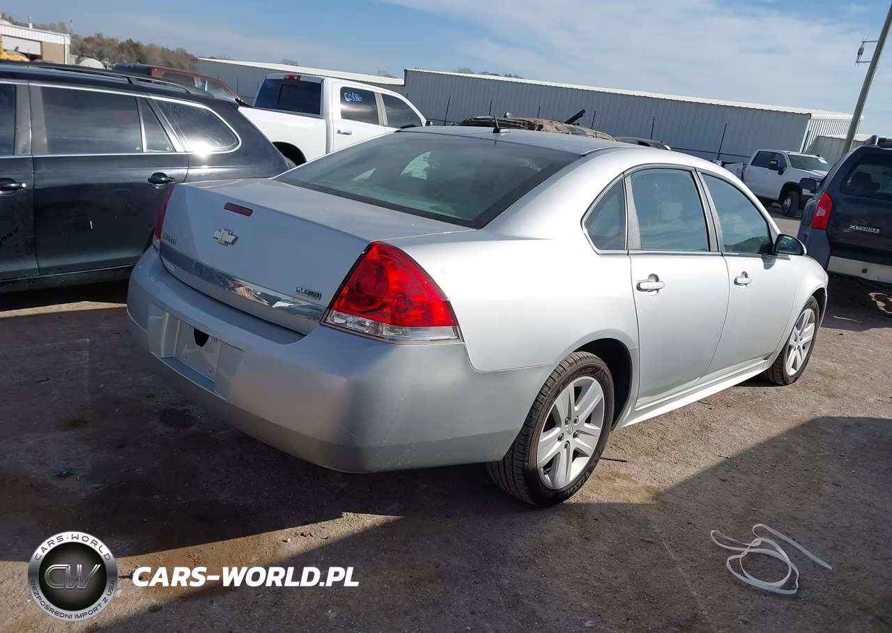 2010 Chevrolet Impala Ls VIN:2G1WA5EK1A1207851 - 4
