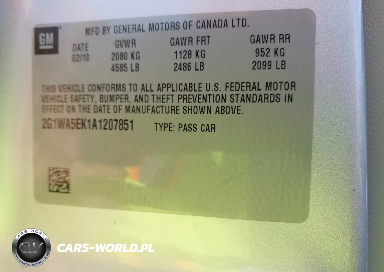 2010 Chevrolet Impala Ls VIN:2G1WA5EK1A1207851 - 9
