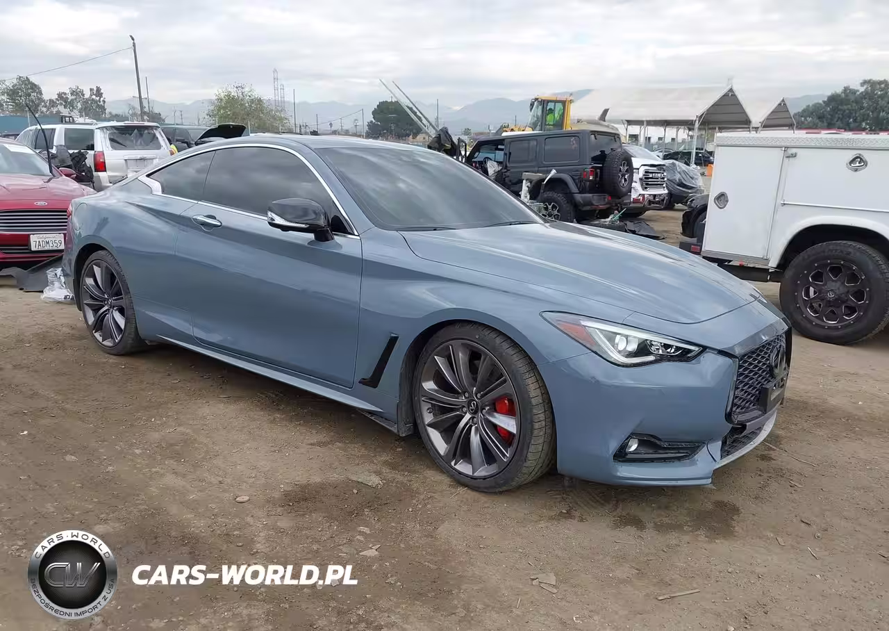 2022 Infiniti Q60 Red Sport 400