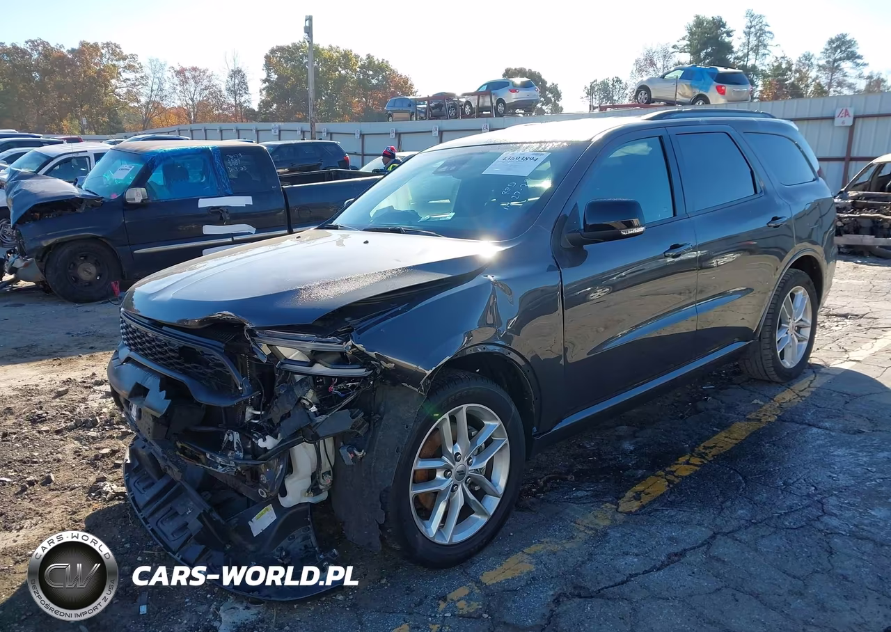 2024 Dodge Durango Gt Plus Rwd VIN:1C4RDHDG2RC118354 - 2