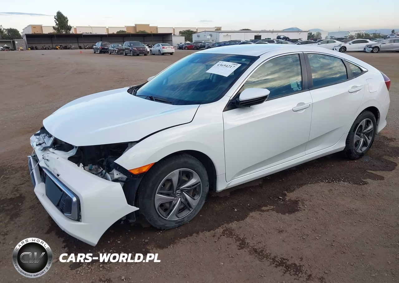 2021 Honda Civic Lx VIN:2HGFC2F63MH543743 - 2