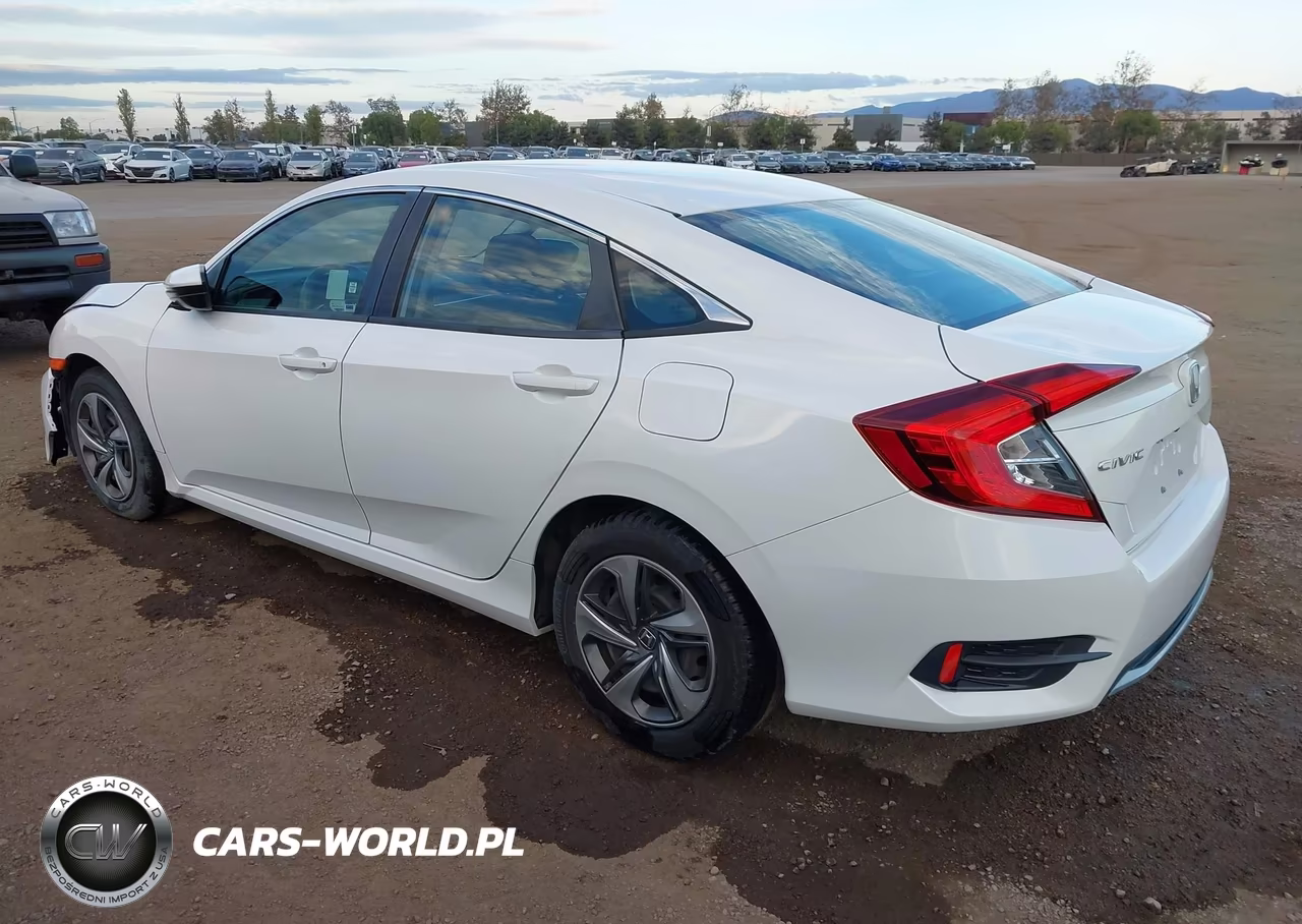 2021 Honda Civic Lx VIN:2HGFC2F63MH543743 - 3