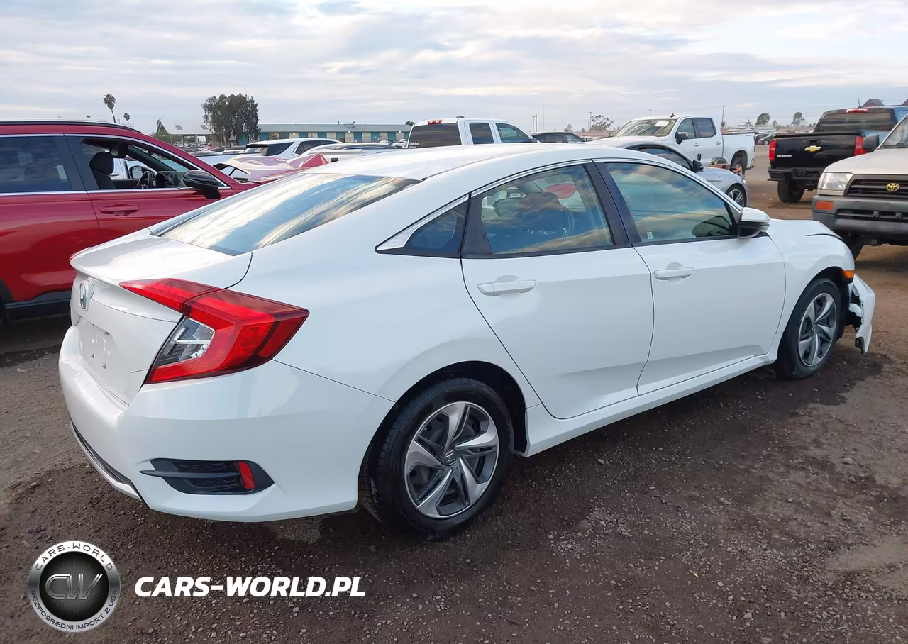 2021 Honda Civic Lx VIN:2HGFC2F63MH543743 - 4