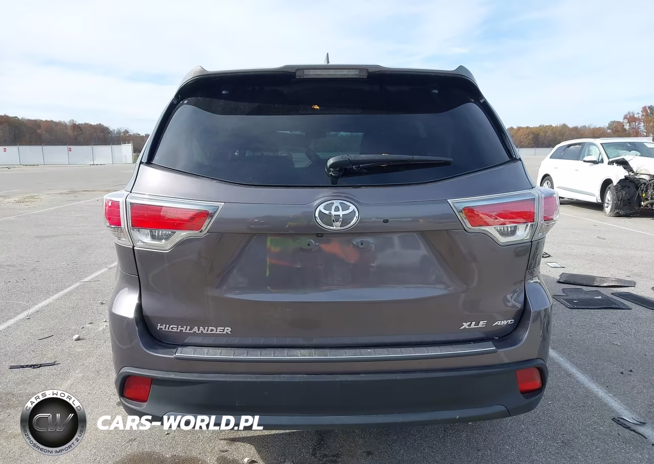 2015 Toyota Highlander Xle V6 VIN:5TDJKRFH6FS191946 - 17