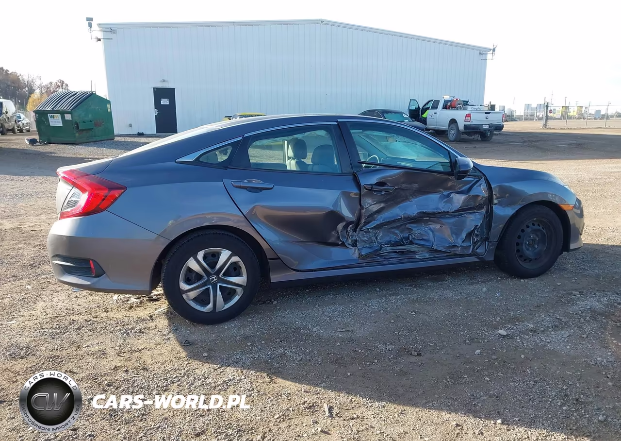 2017 Honda Civic Lx VIN:19XFC2F55HE007349 - 13
