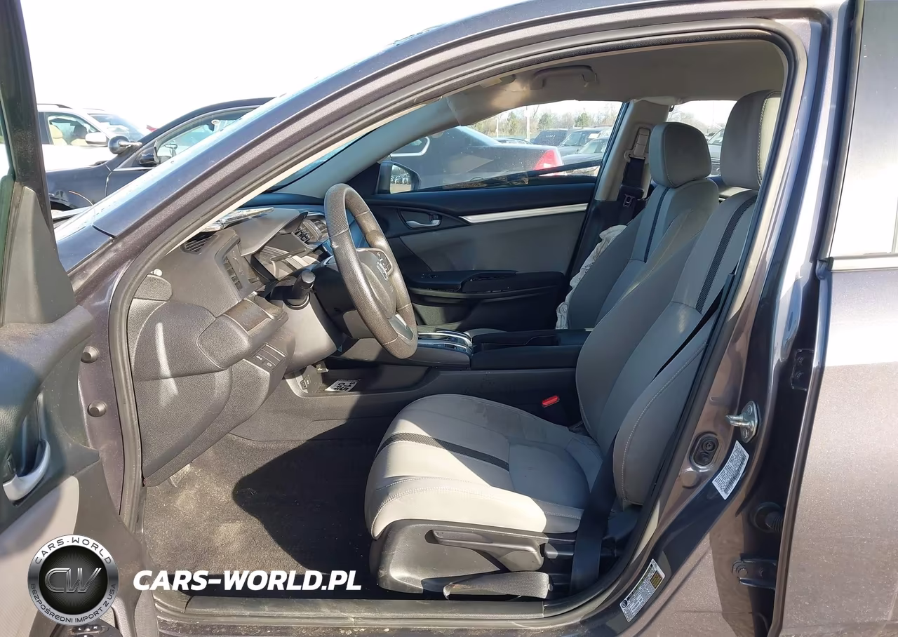 2017 Honda Civic Lx VIN:19XFC2F55HE007349 - 5