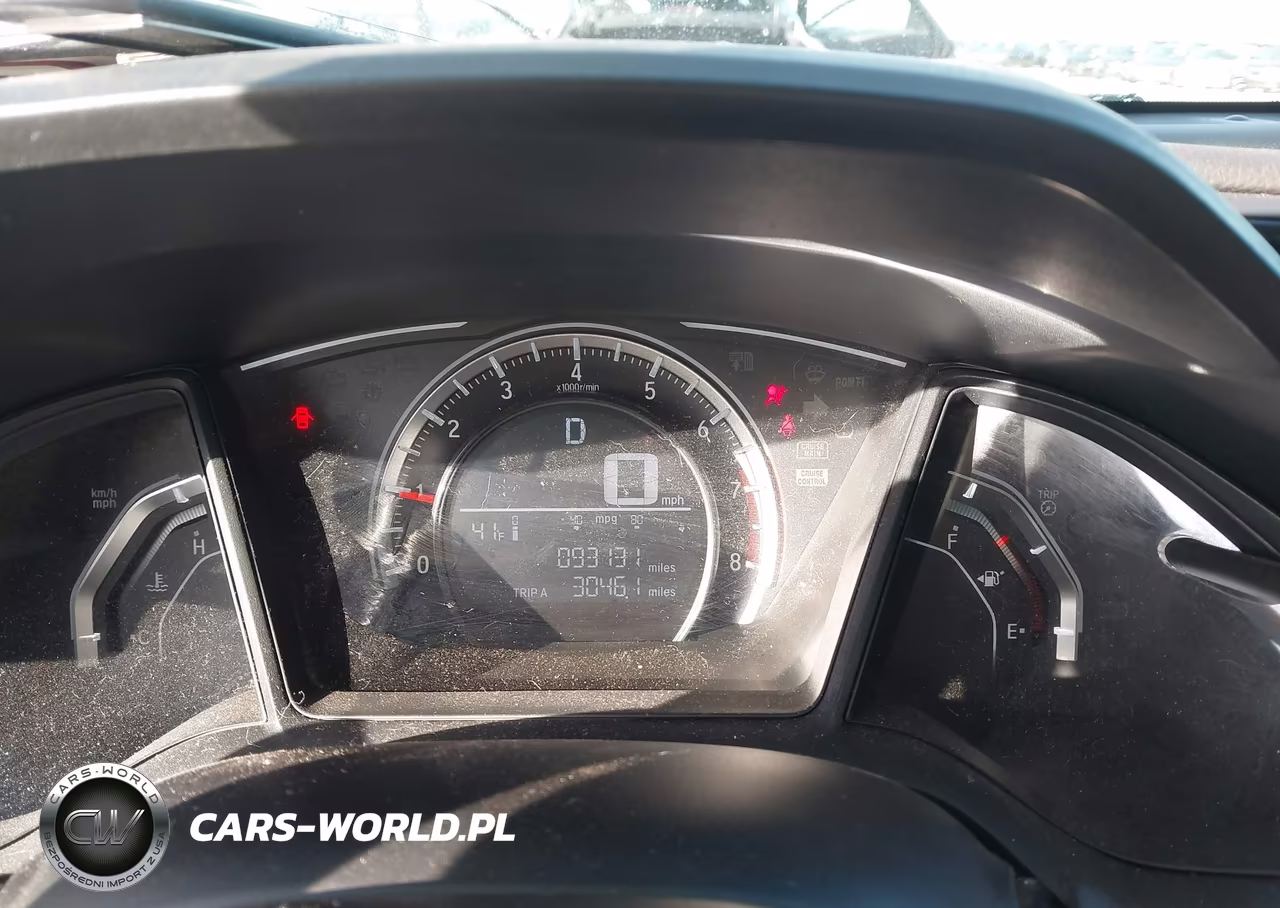 2017 Honda Civic Lx VIN:19XFC2F55HE007349 - 7