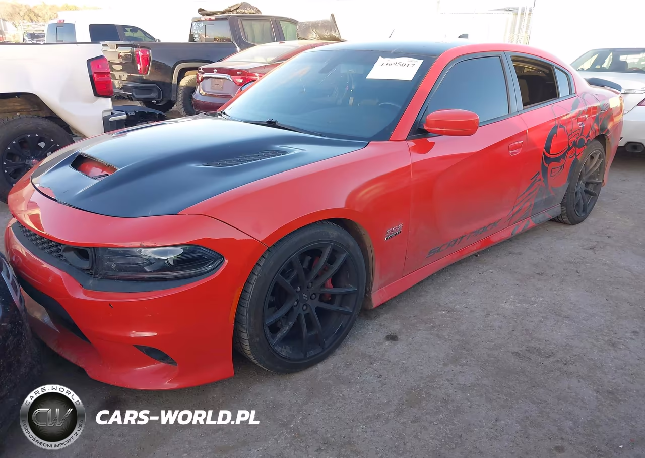 2017 Dodge Charger R-T Scat Pack Rwd VIN:2C3CDXGJ4HH576324 - 2