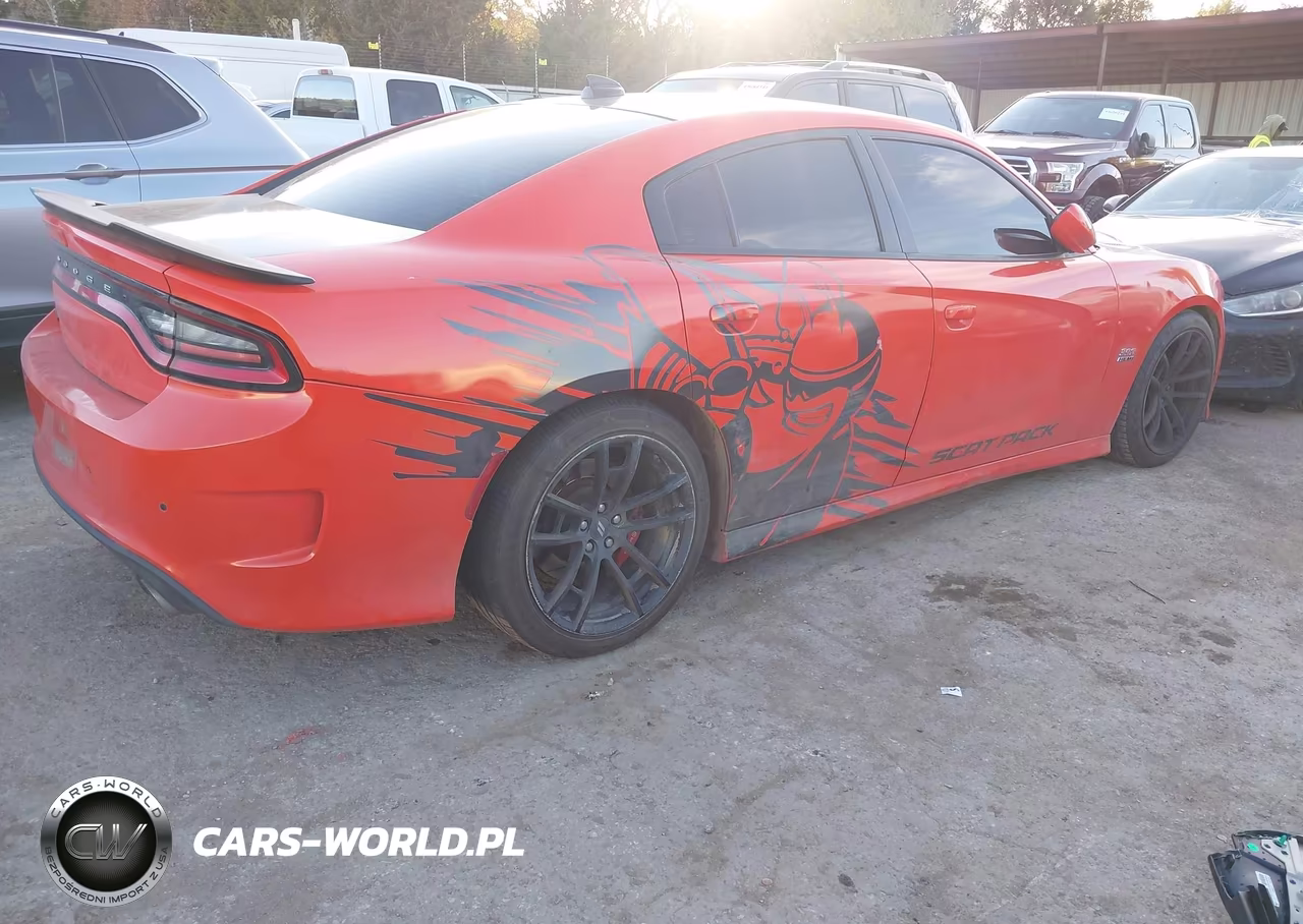 2017 Dodge Charger R-T Scat Pack Rwd VIN:2C3CDXGJ4HH576324 - 4