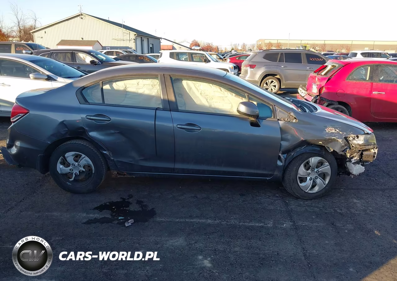 2013 Honda Civic Lx VIN:19XFB2F52DE003837 - 13
