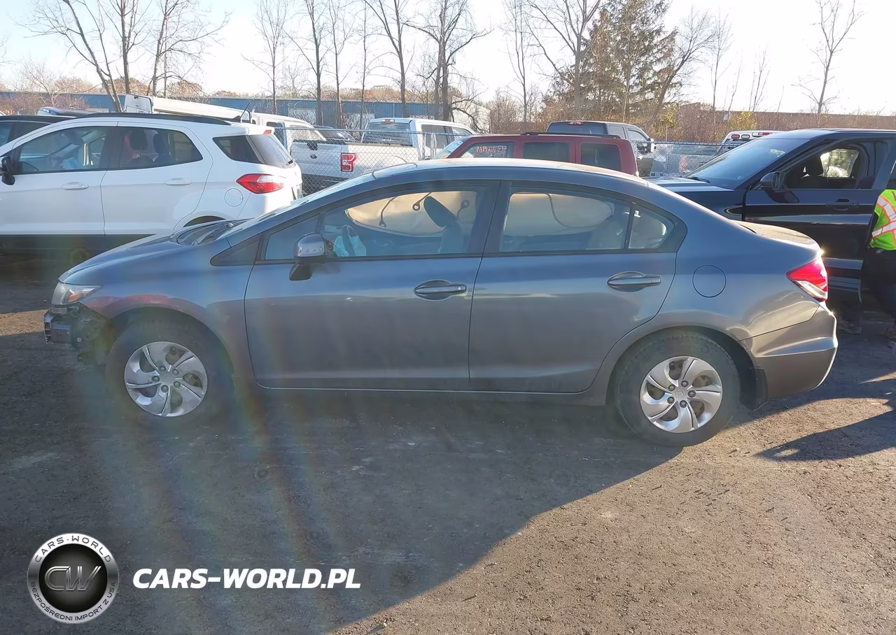2013 Honda Civic Lx VIN:19XFB2F52DE003837 - 14