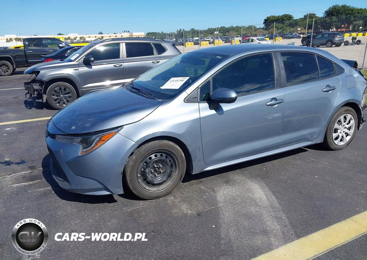 2021 Toyota Corolla Le VIN:5YFEPMAE4MP178458 - 2