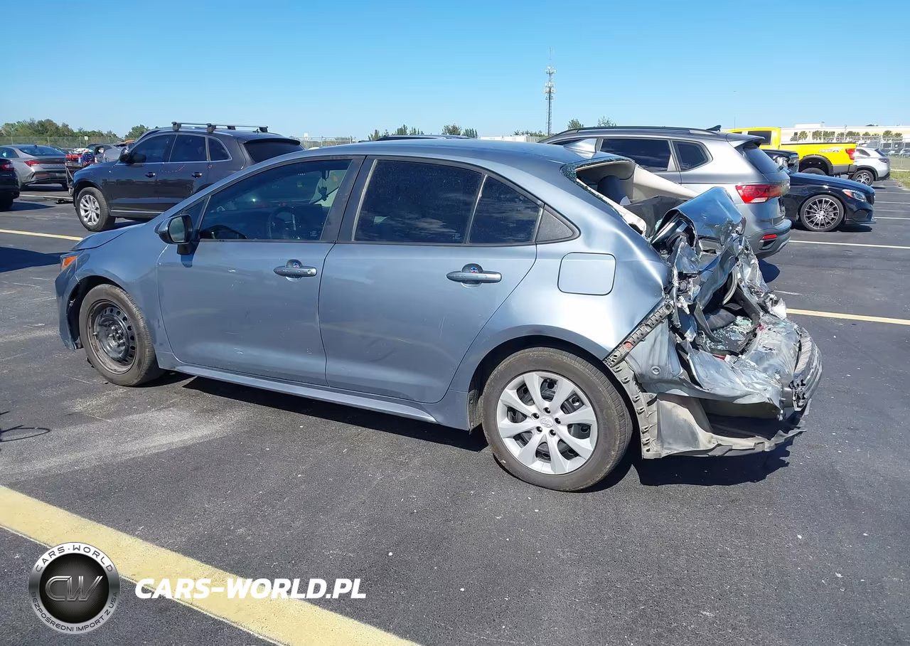 2021 Toyota Corolla Le VIN:5YFEPMAE4MP178458 - 3