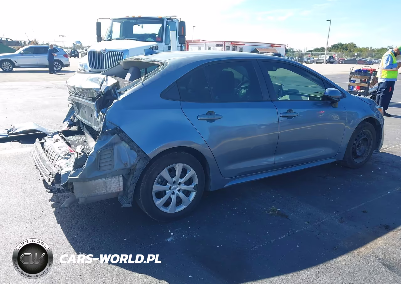 2021 Toyota Corolla Le VIN:5YFEPMAE4MP178458 - 4