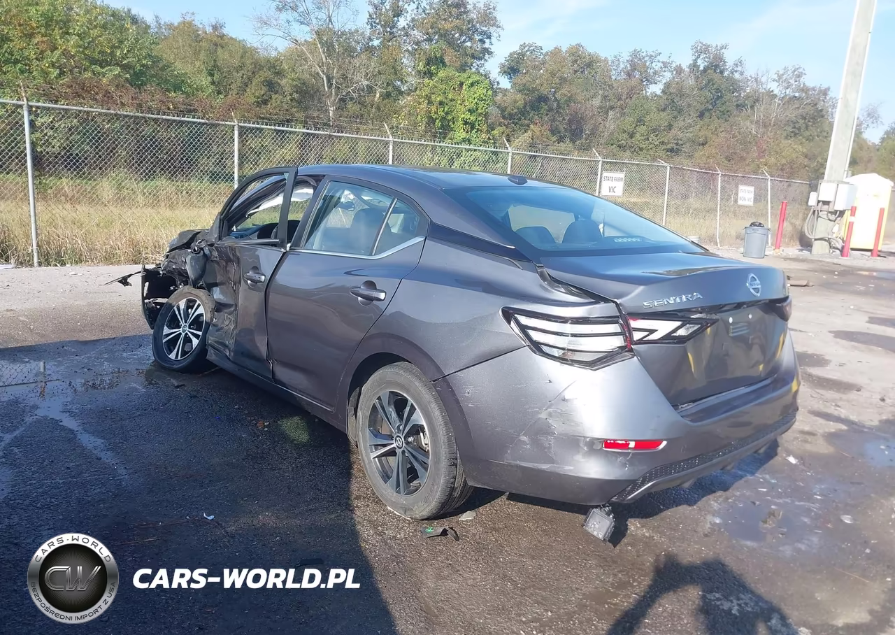 2023 Nissan Sentra Sv Xtronic Cvt VIN:3N1AB8CV0PY280123 - 3