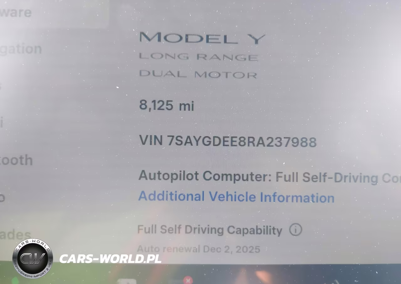 2024 Tesla Model Y Long Range Dual Motor All-Wheel Drive VIN:7SAYGDEE8RA237988 - 15