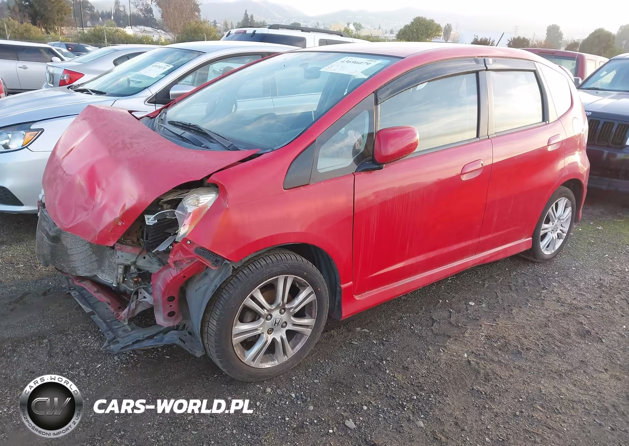 2010 Honda Fit Sport VIN:JHMGE8H41AC029169 - 2