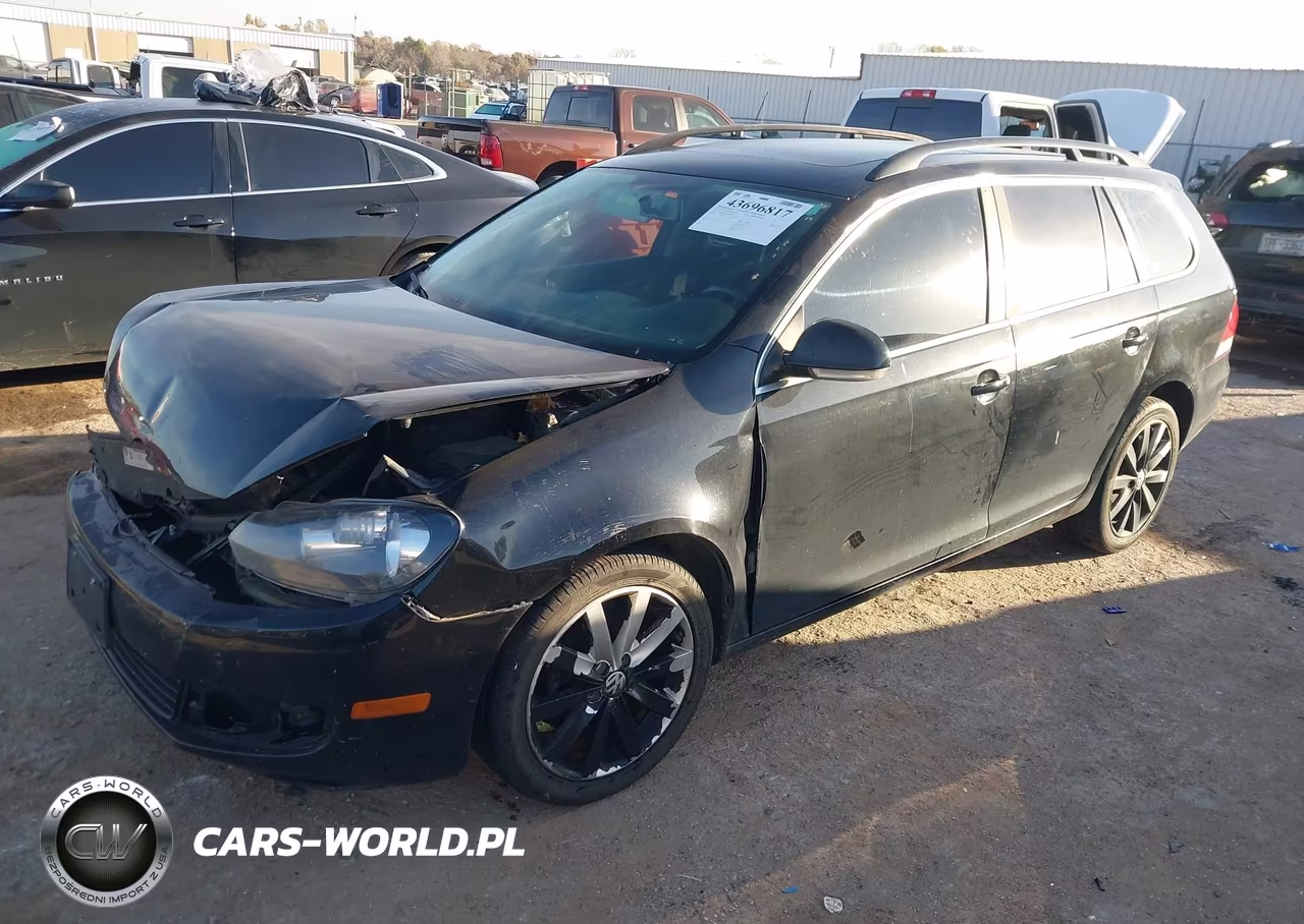 2013 Volkswagen Jetta Sportwagen 2.5L Se VIN:3VWPX7AJ5DM684103 - 2