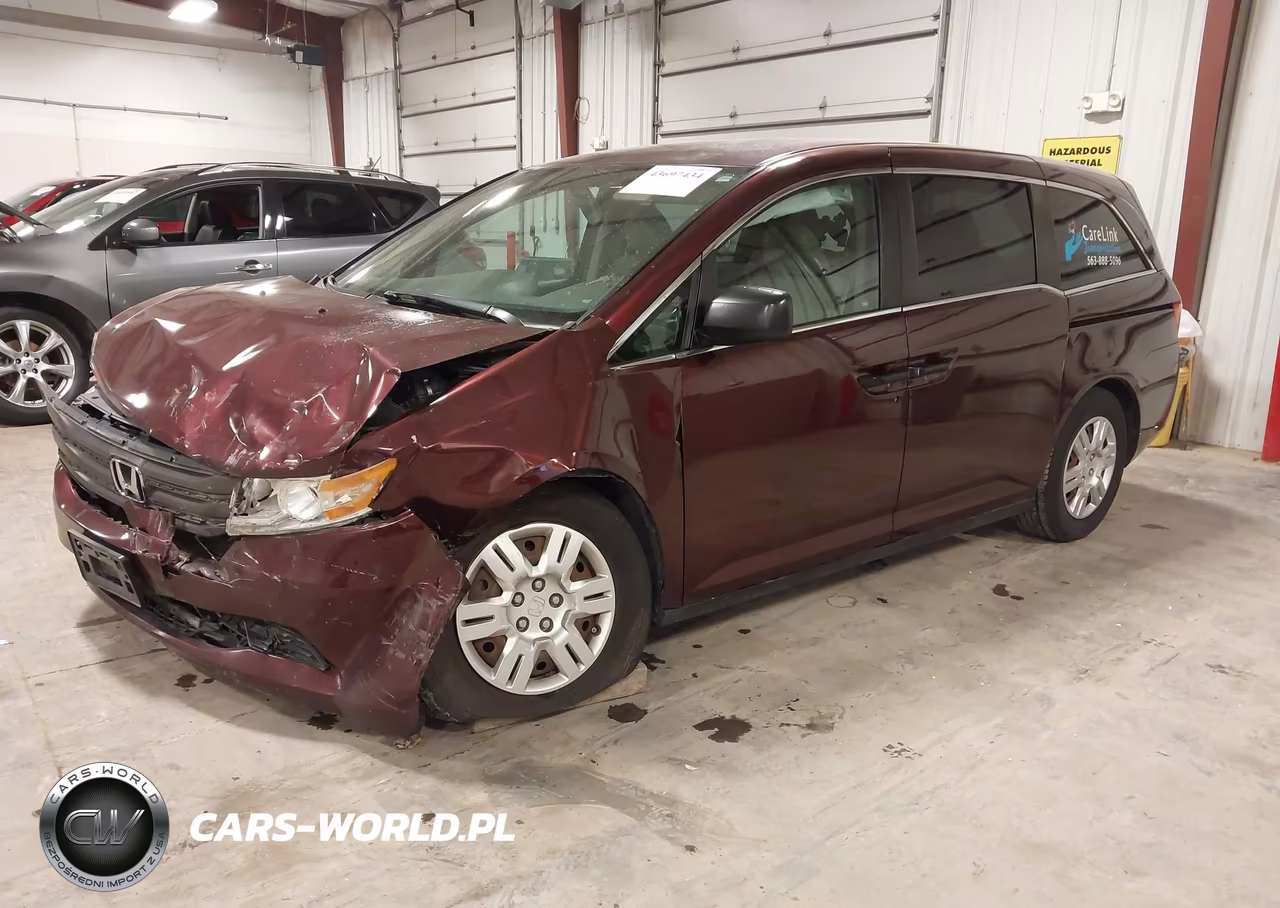 2011 Honda Odyssey Lx VIN:5FNRL5H27BB078233 - 2