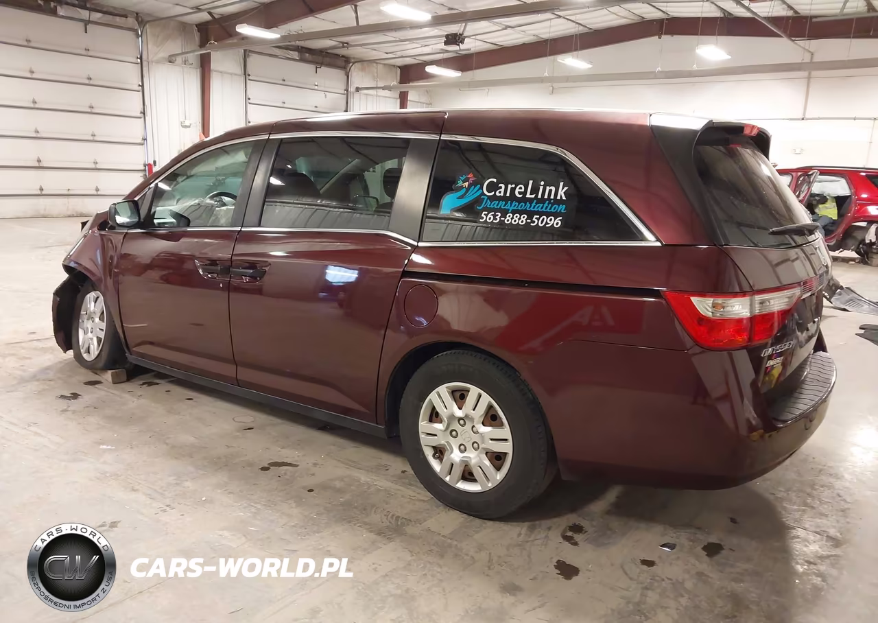 2011 Honda Odyssey Lx VIN:5FNRL5H27BB078233 - 3