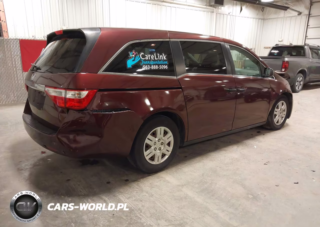 2011 Honda Odyssey Lx VIN:5FNRL5H27BB078233 - 4