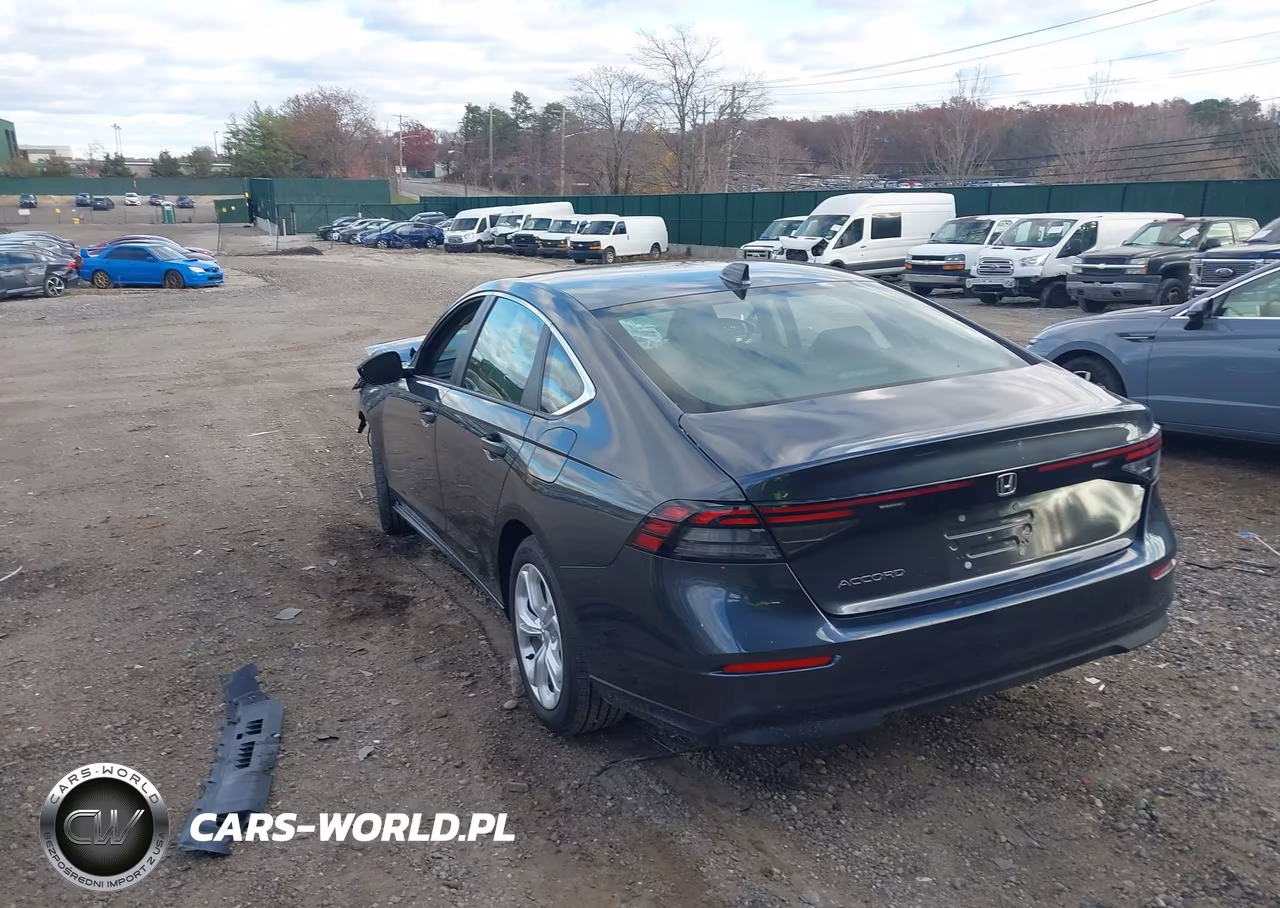 2025 Honda Accord Lx VIN:1HGCY1F21SA017618 - 3