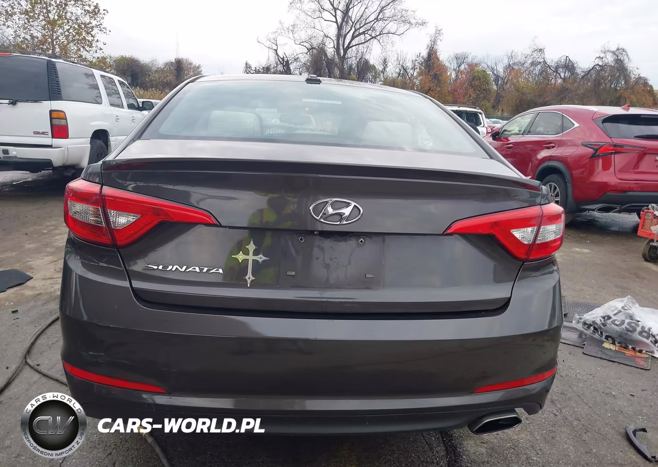 2016 Hyundai Sonata Se VIN:5NPE24AF8GH316320 - 16