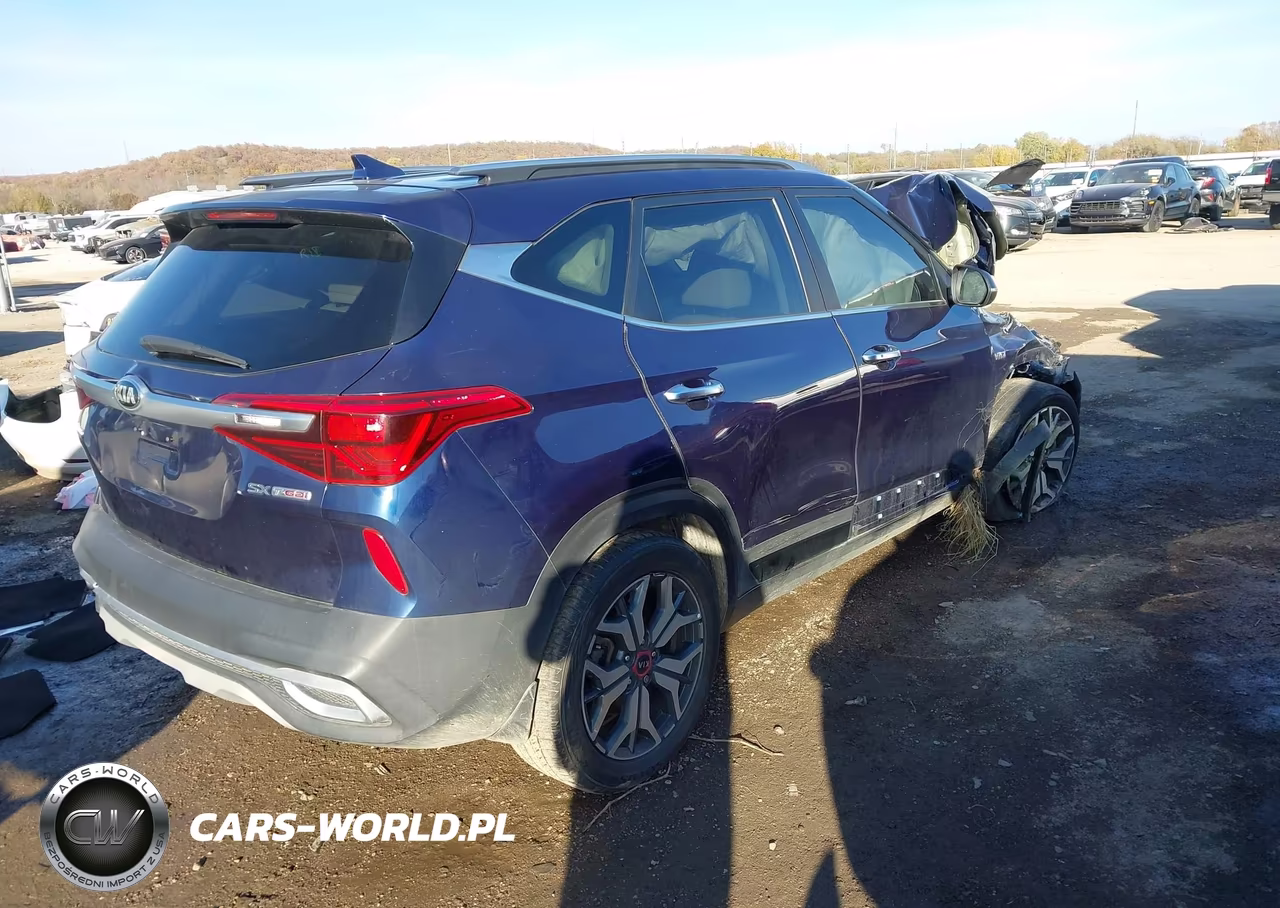 2021 Kia Seltos Sx Turbo VIN:KNDETCA23M7203850 - 4