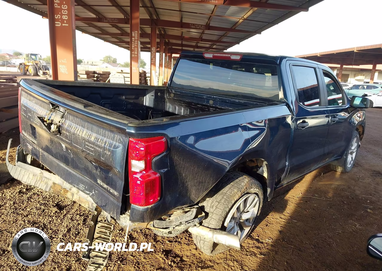 2022 Chevrolet Silverado C1500 Custom VIN:1GCPABEK5NZ598042 - 4