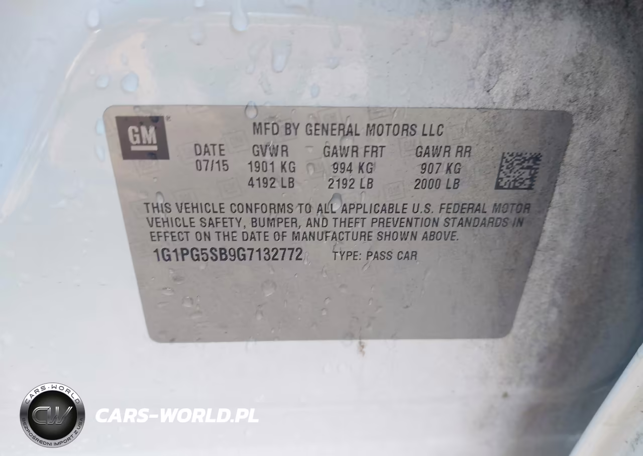 2016 Chevrolet Cruze Limited Ltz Auto VIN:1G1PG5SB9G7132772 - 9