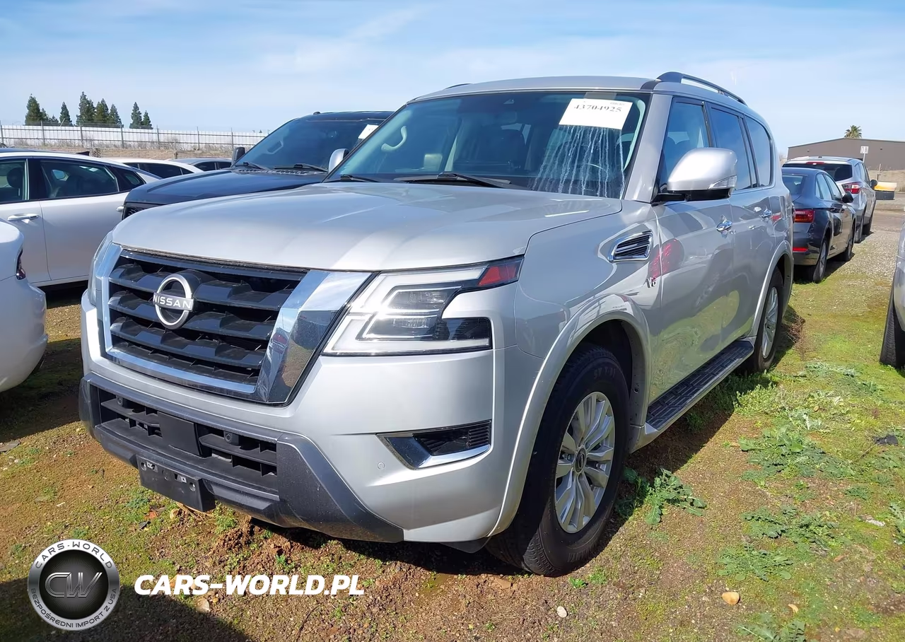 2021 Nissan Armada Sv 2Wd VIN:JN8AY2ACXM9145425 - 2
