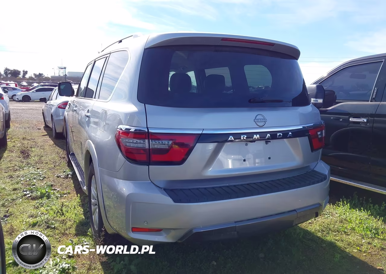 2021 Nissan Armada Sv 2Wd VIN:JN8AY2ACXM9145425 - 3