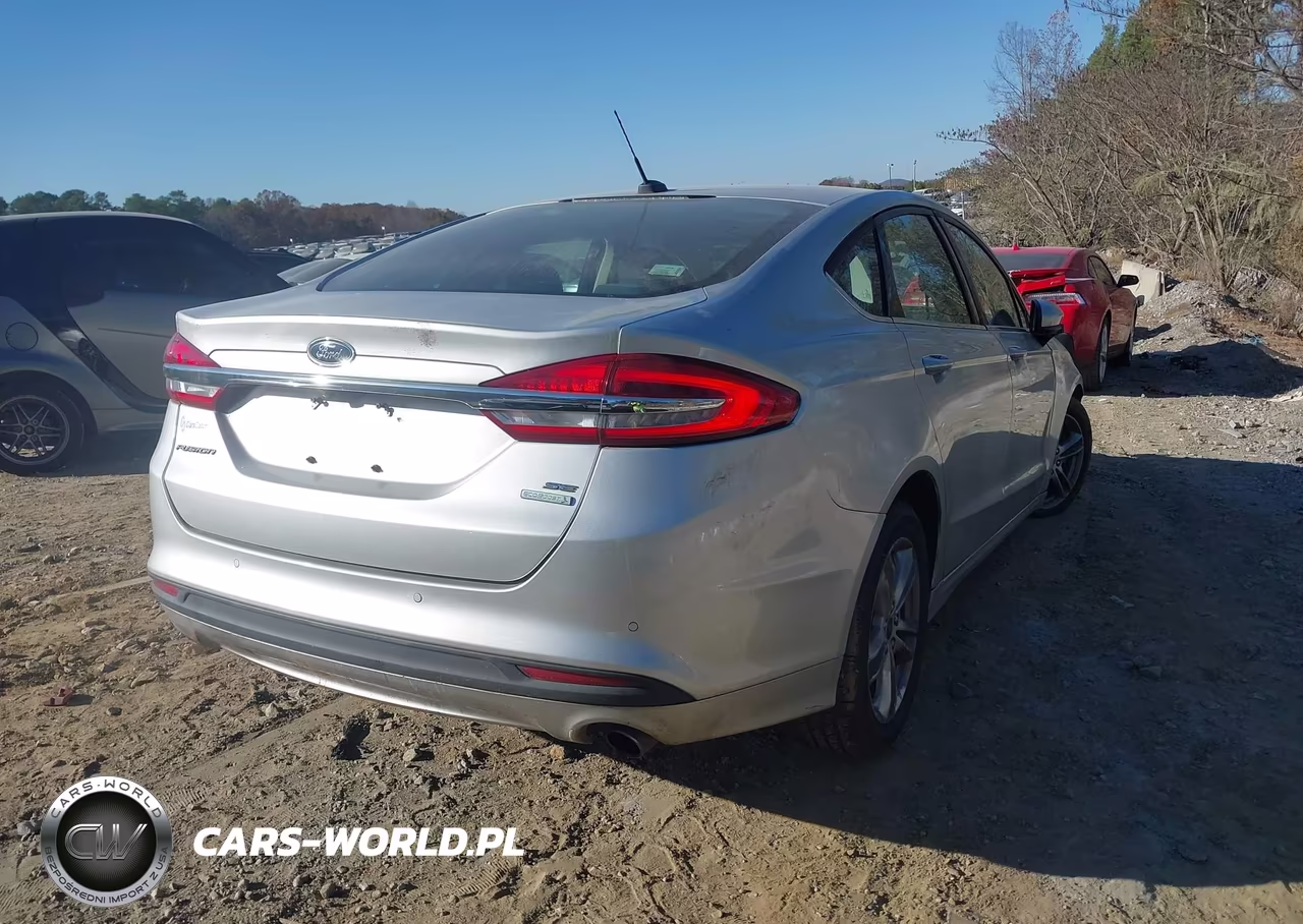 2018 Ford Fusion Se VIN:3FA6P0HD8JR222791 - 4