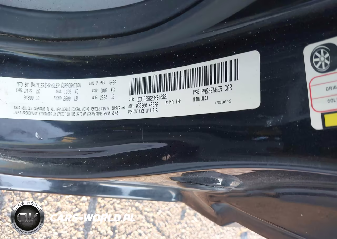 2008 Chrysler Sebring Touring VIN:1C3LC55R28N640321 - 9