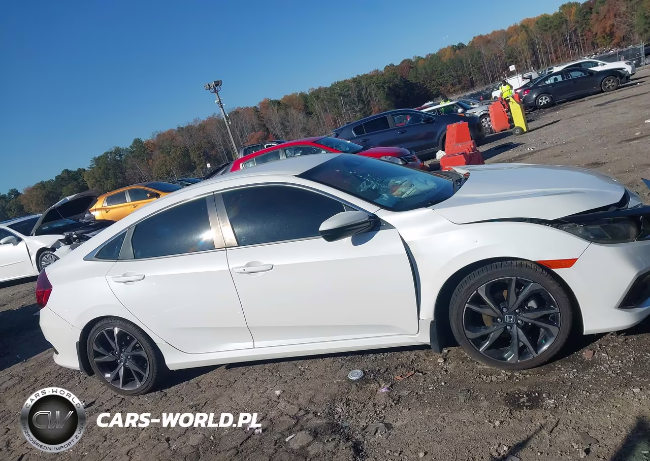 2020 Honda Civic Sport VIN:2HGFC2F83LH544553 - 13