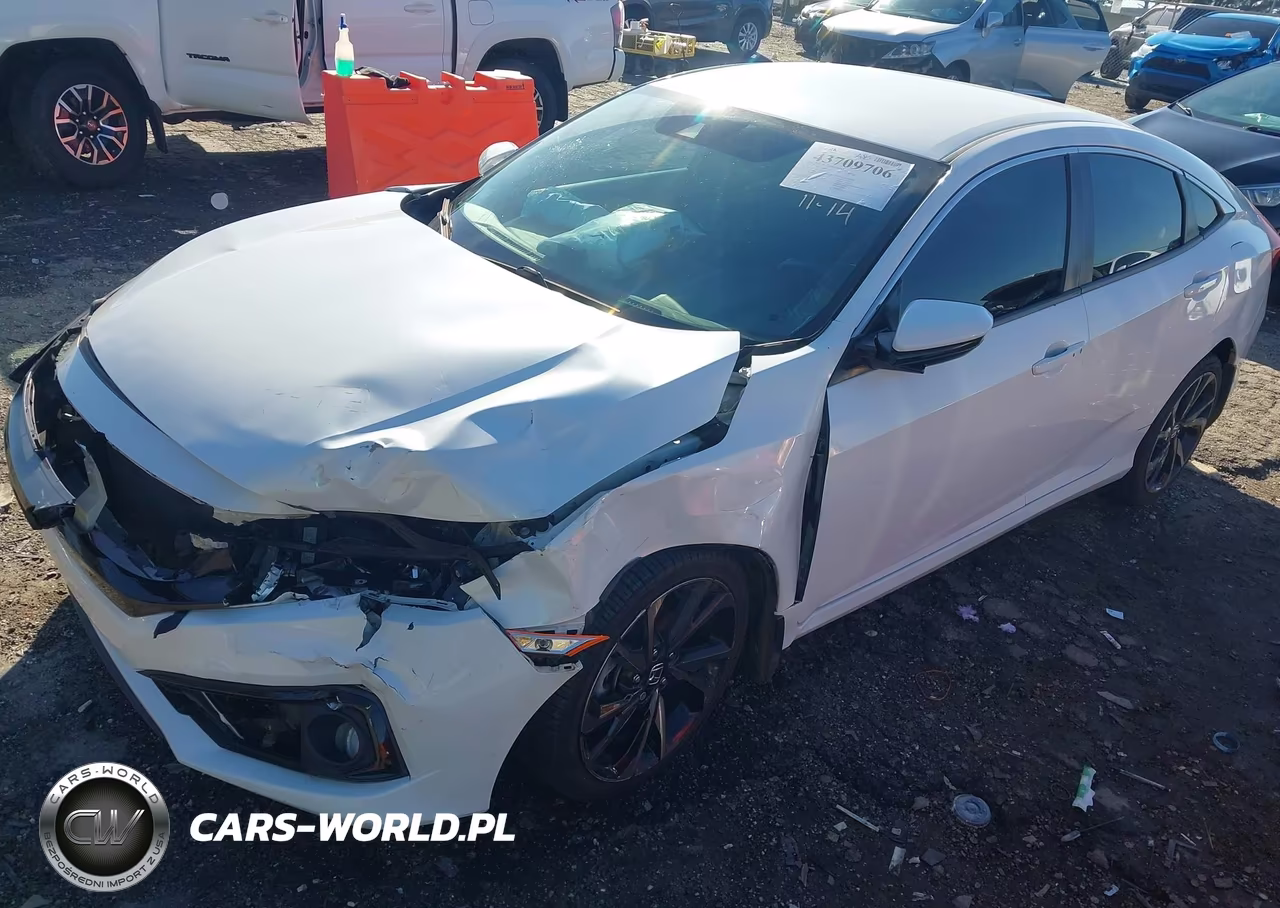 2020 Honda Civic Sport VIN:2HGFC2F83LH544553 - 2