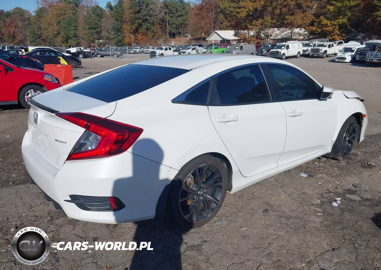 2020 Honda Civic Sport VIN:2HGFC2F83LH544553 - 4