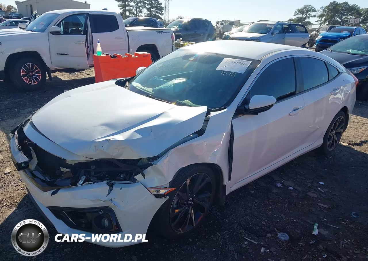 2020 Honda Civic Sport VIN:2HGFC2F83LH544553 - 6