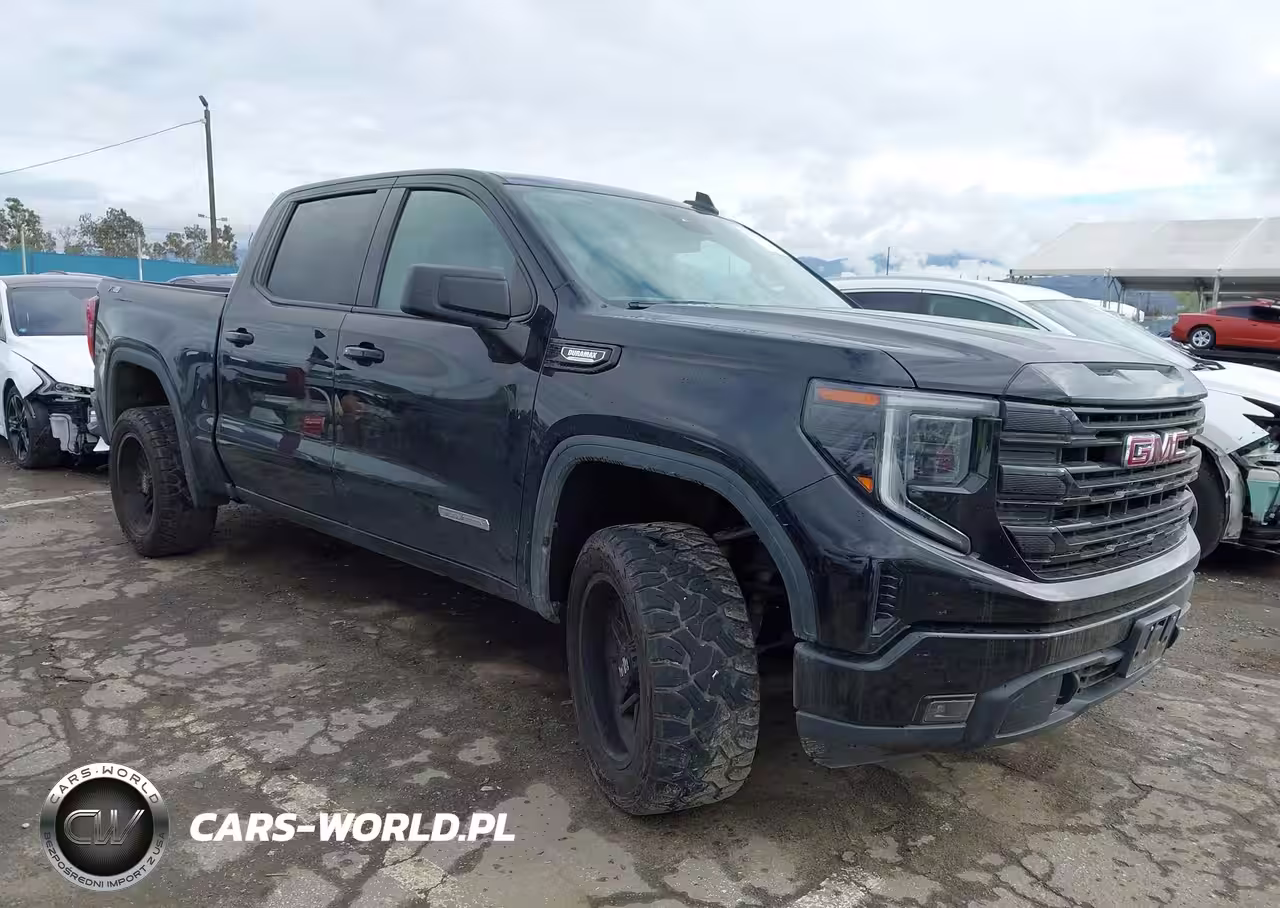 2023 GMC Sierra 1500 4Wd Short Box Elevation With 3Sb