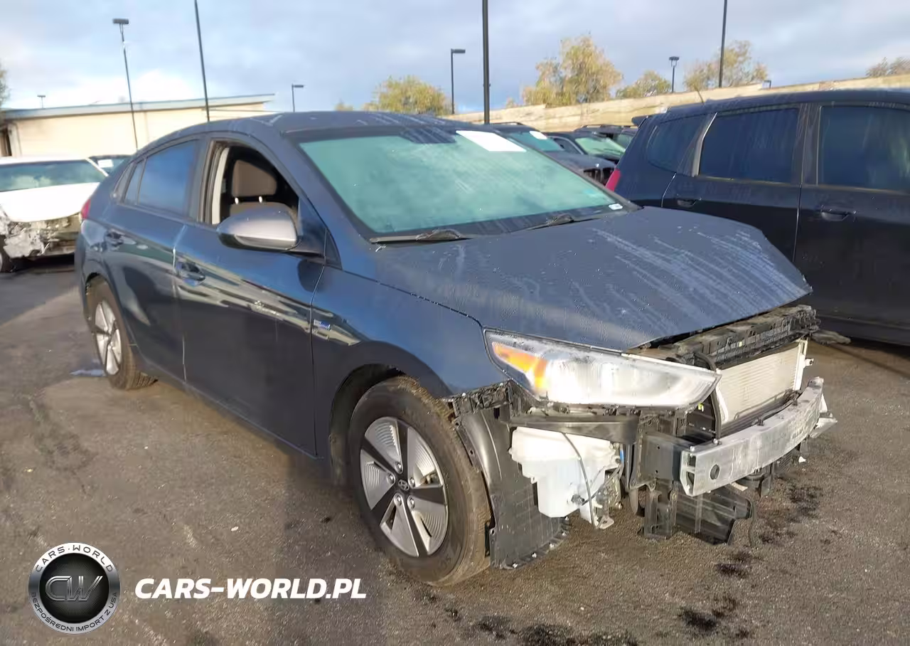 2019 Hyundai Ioniq Hybrid Blue