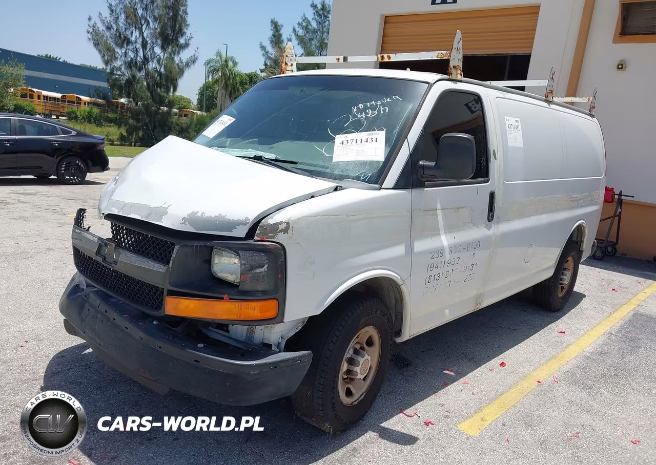 2012 Chevrolet Express 2500 Work Van VIN:1GCWGFBA4C1176630 - 2